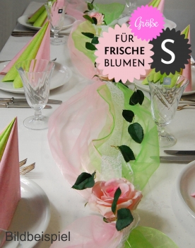 Fibula[Style]® Komplettset "Romance Rose" für Frischblumen Größe S